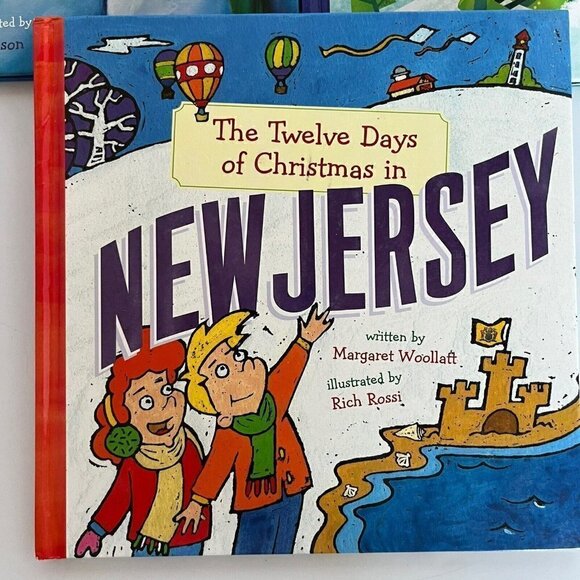 The 12 Days of Christmas-New Jersey Indiana & Iowa (So3) Great Classroom Gift! - Picture 5 of 10